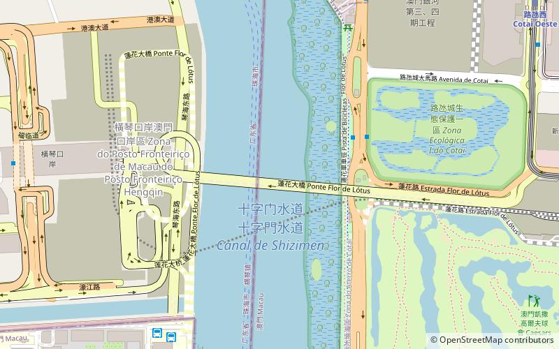 Puente Flor de Lotus location map