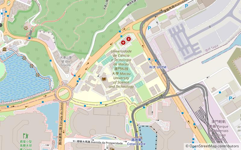 Macau University of Science and Technology location map