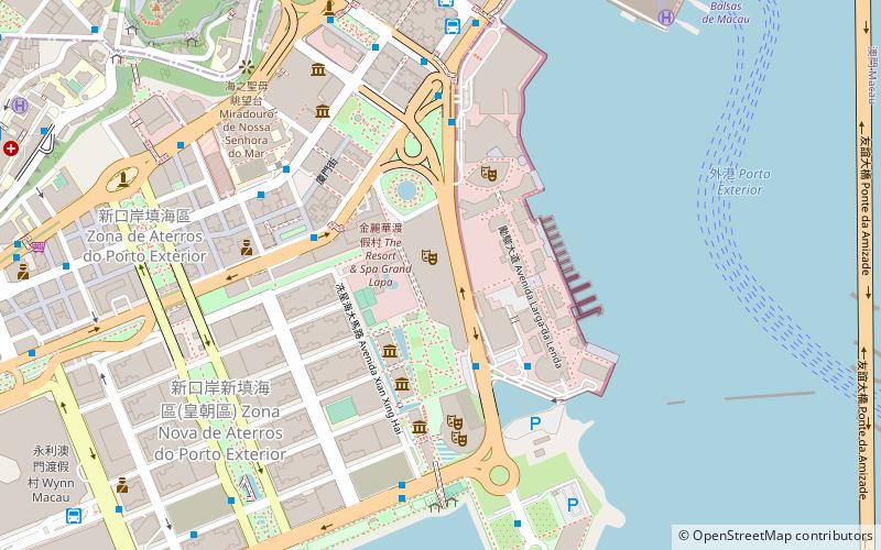 Sands Macau location map