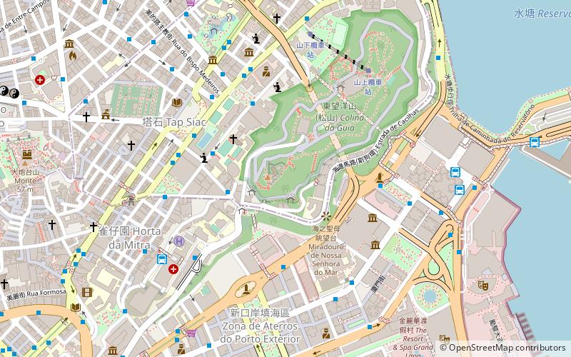 S. Francisco Garden location map