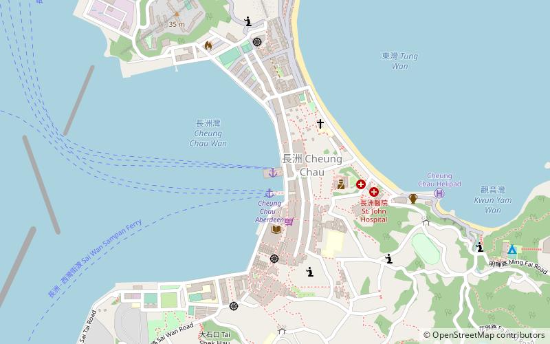 Cheung Chau Ferry Pier location map