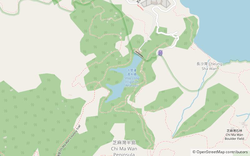 Shap Long Reservoir location map
