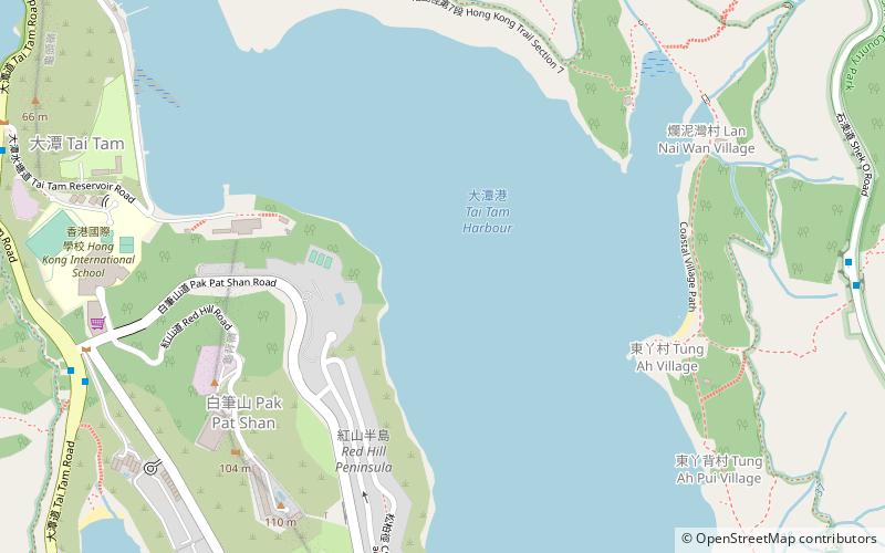 Tai Tam Harbour location map
