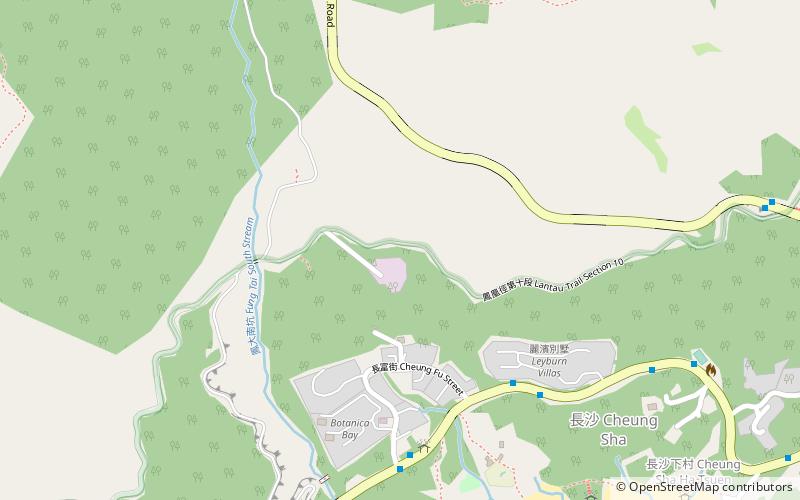 lantau south country park hongkong location map