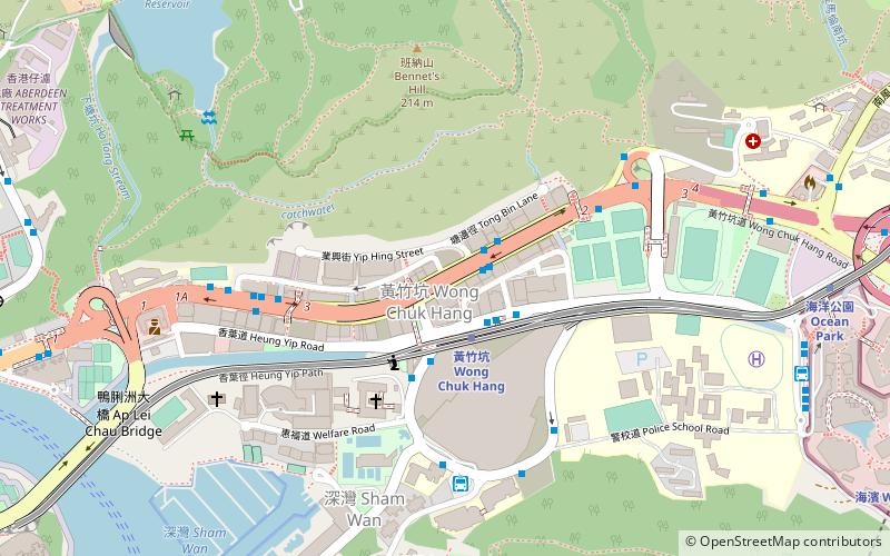 Wong Chuk Hang location map