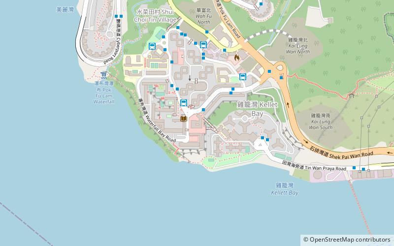 wah fu hongkong location map