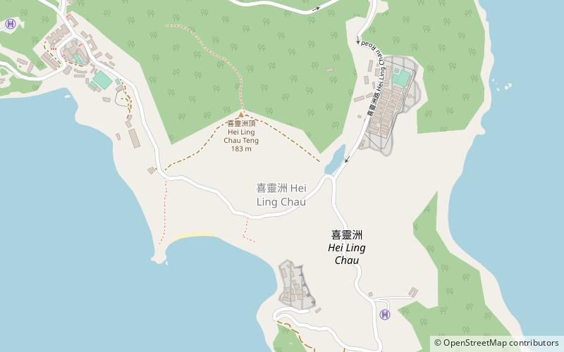 Hei Ling Chau location map
