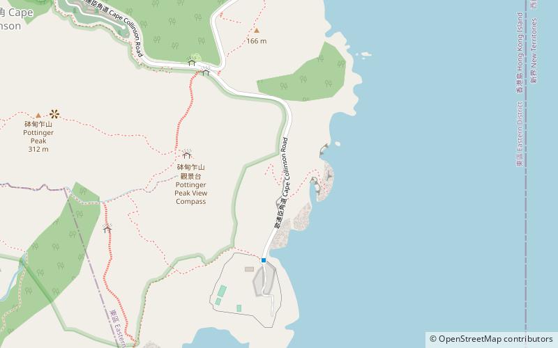Cape Collinson location map