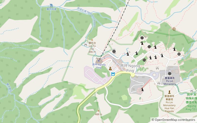 Ngong Ping 360 location map