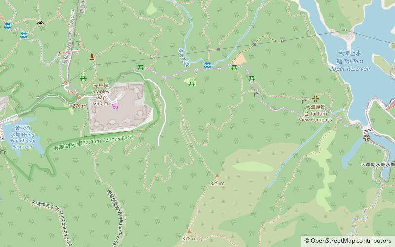 Tai Tam Country Park location map