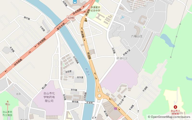 Taicheng Subdistrict location map