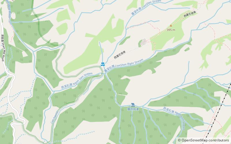 Lantau North Country Park location map