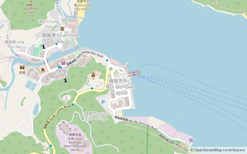 Silvermine Bay Ferry Pier location map