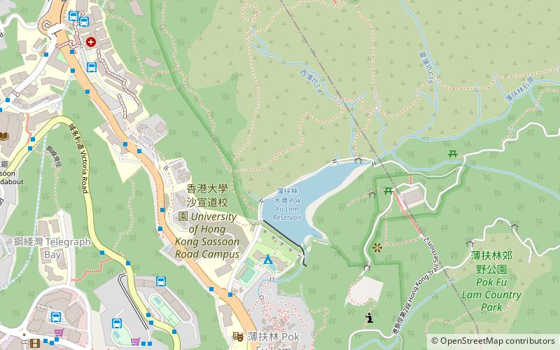 Pok Fu Lam Country Park location map