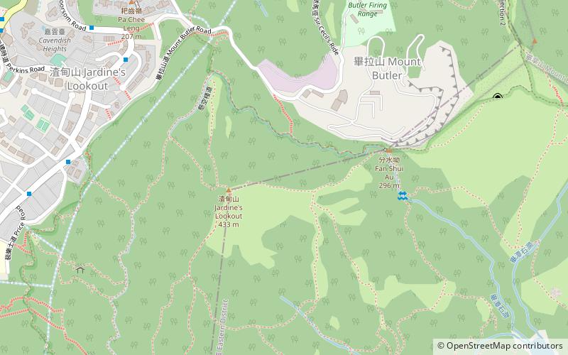Mount Butler location map