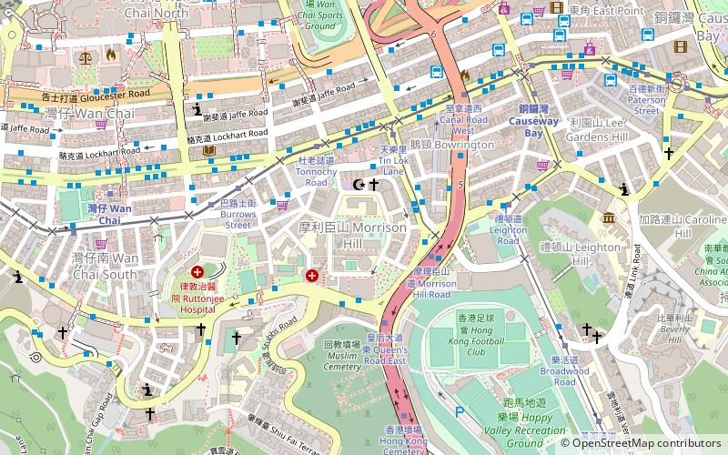 Morrison Hill location map