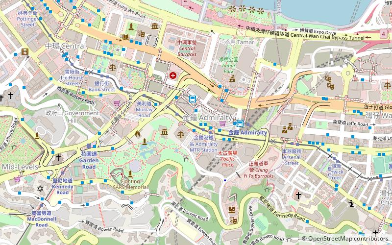 Admiralty Public Transport Interchange location map
