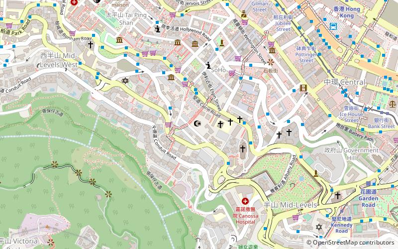 Jamia Mosque location map