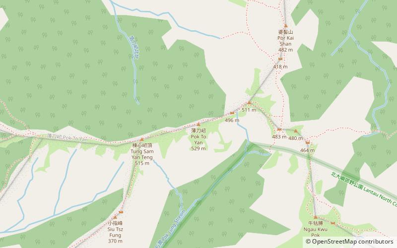 Pok To Yan location map