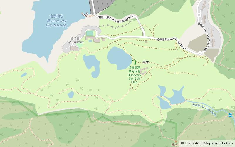 discovery bay golf club hong kong location map