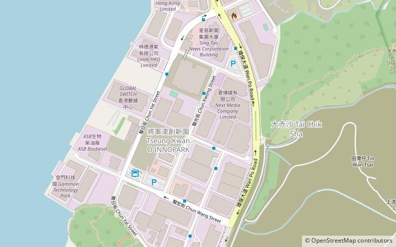 HKEx NGDC location map