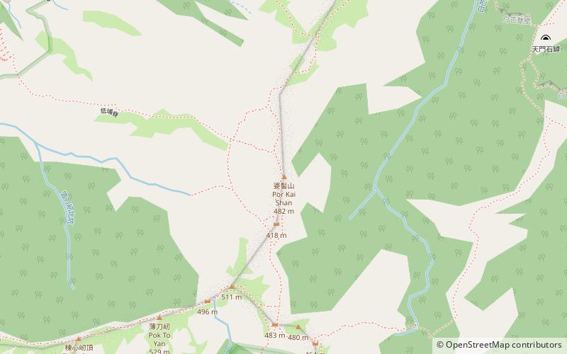 Por Kai Shan location map