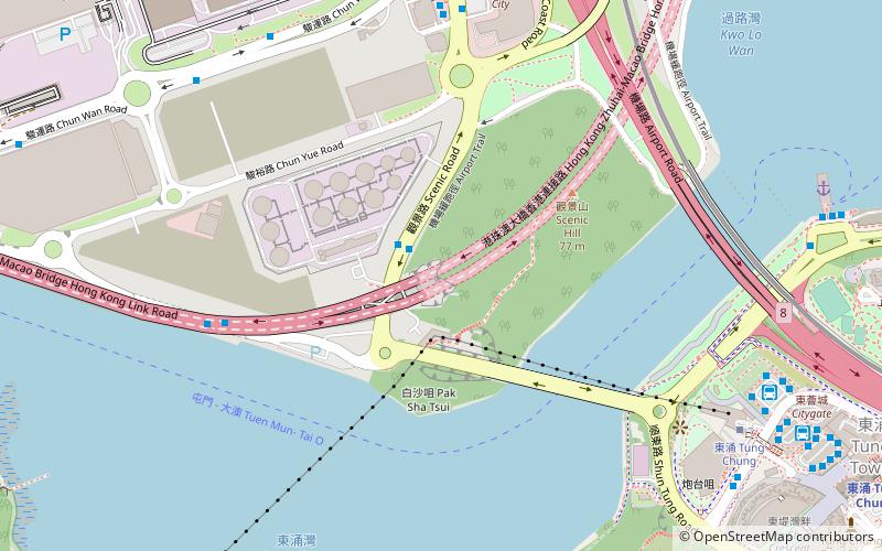 Scenic Hill Tunnel location map