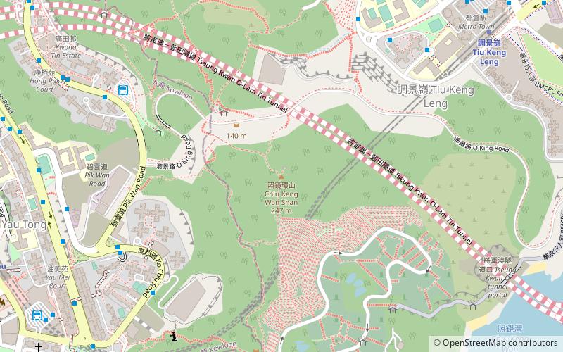 Chiu Keng Wan Shan location map