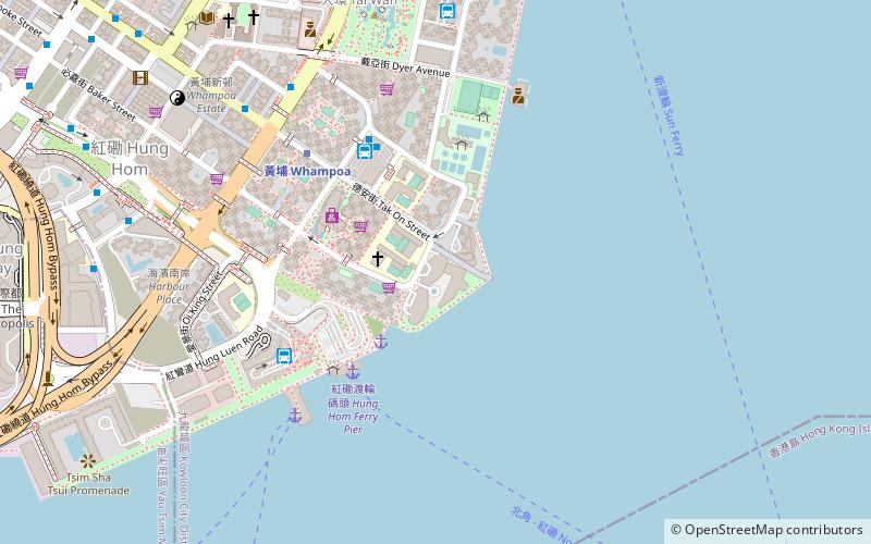 Harbourfront Landmark location map