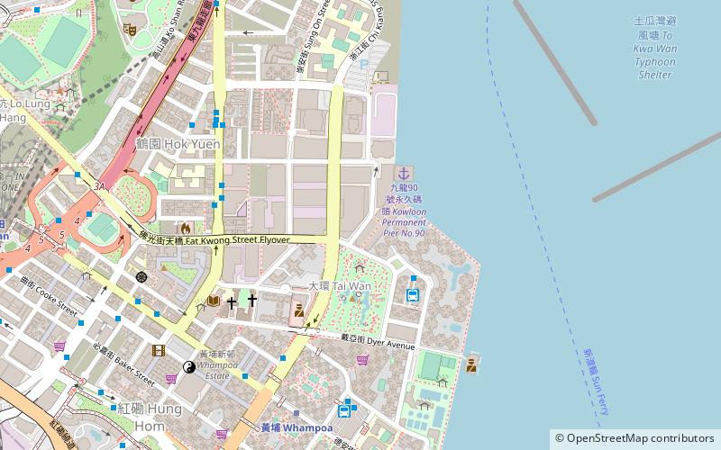 The Laguna Mall location map