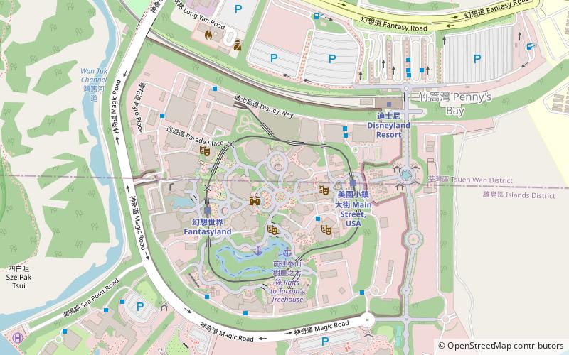 Stitch Encounter location map
