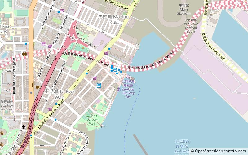 Kowloon City Ferry Pier location map