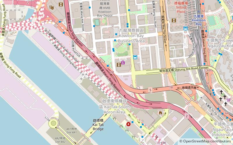 Kwun Tong Bypass location map