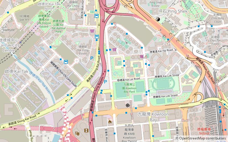 Kowloon Bay Park location map