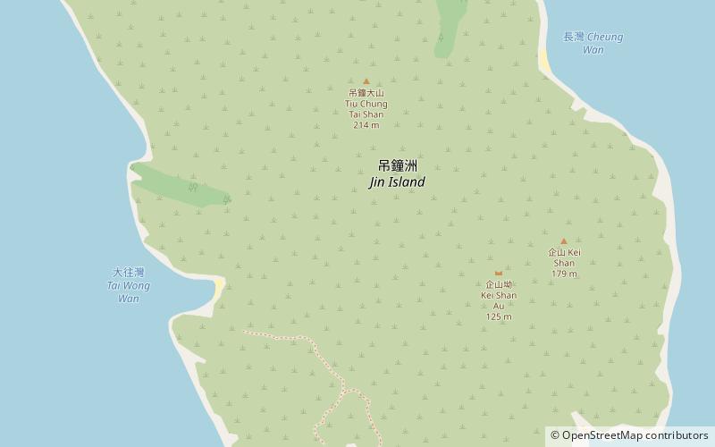 Jin Island location map
