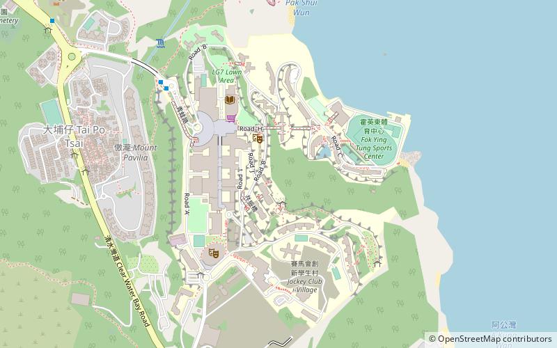 universite des sciences et technologies de hong kong location map