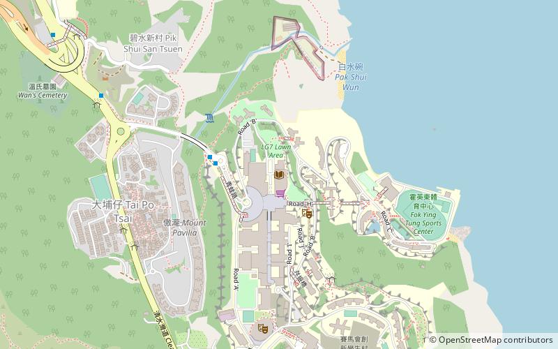 HKUST Library location map