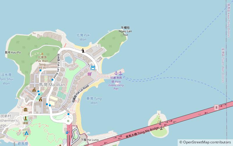 Park Island Ferry Pier location map