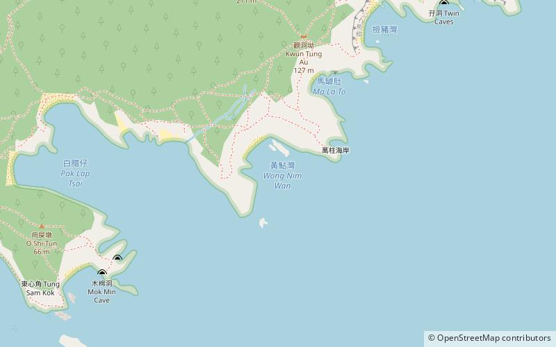 wong nim wan hong kong location map