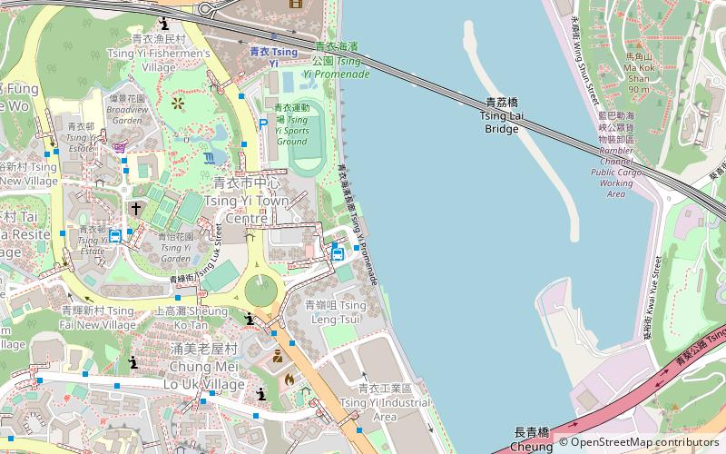 Tsing Yi Pier location map