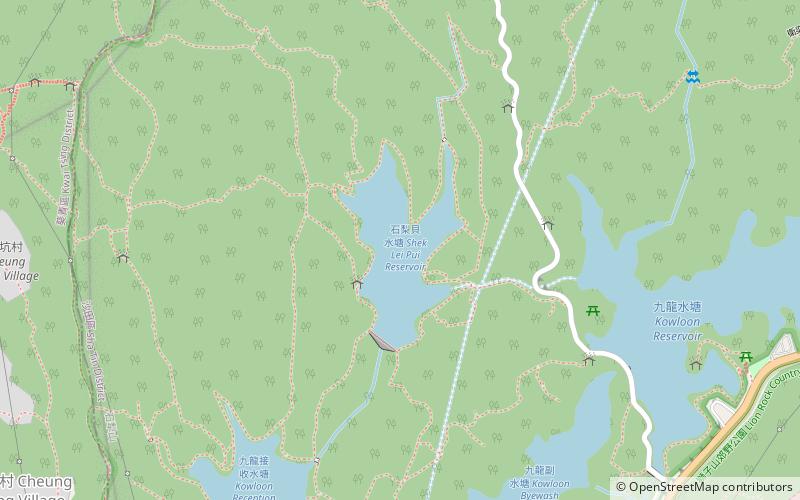 Shek Lei Pui Reservoir location map