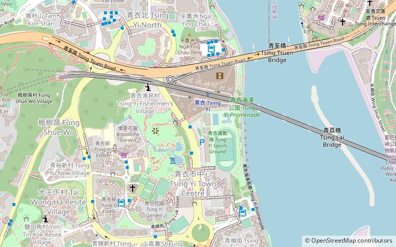 Tsing Yi Swimming Pool location map