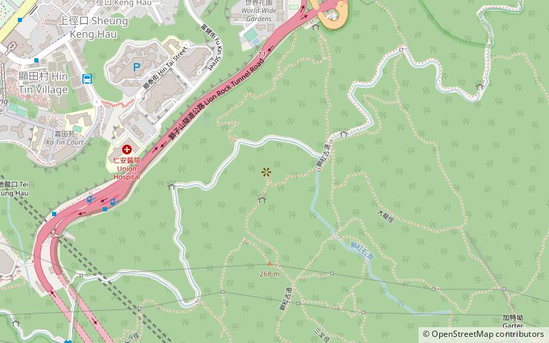 Roche d'Amah location map