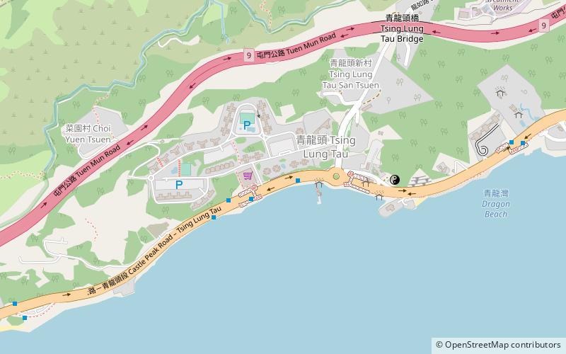 Tsing Lung Tau location map