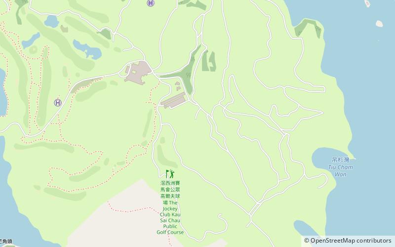Jockey Club Kau Sai Chau Public Golf Course location map