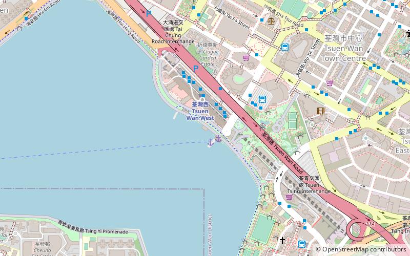 Tsuen Wan Pier location map