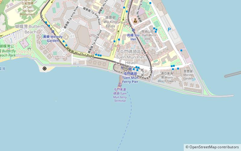 Tuen Mun Ferry Pier location map