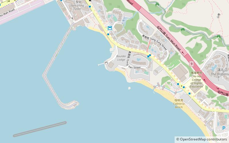 kadoorie beach hong kong location map