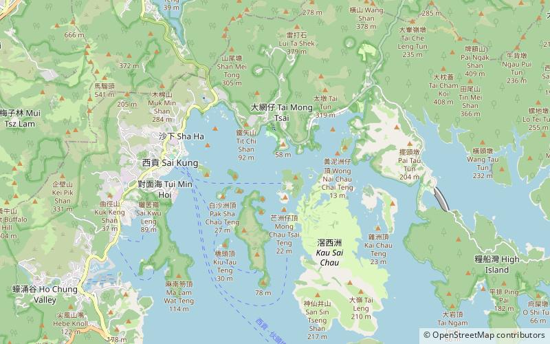 shek chau hongkong location map