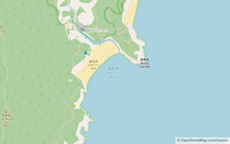 ham tin wan hong kong location map